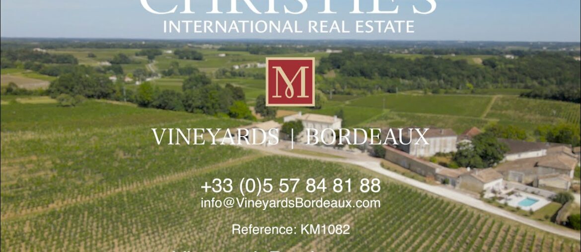 Outstanding hobby vineyard for sale in Libourne, Gironde, France KM1082