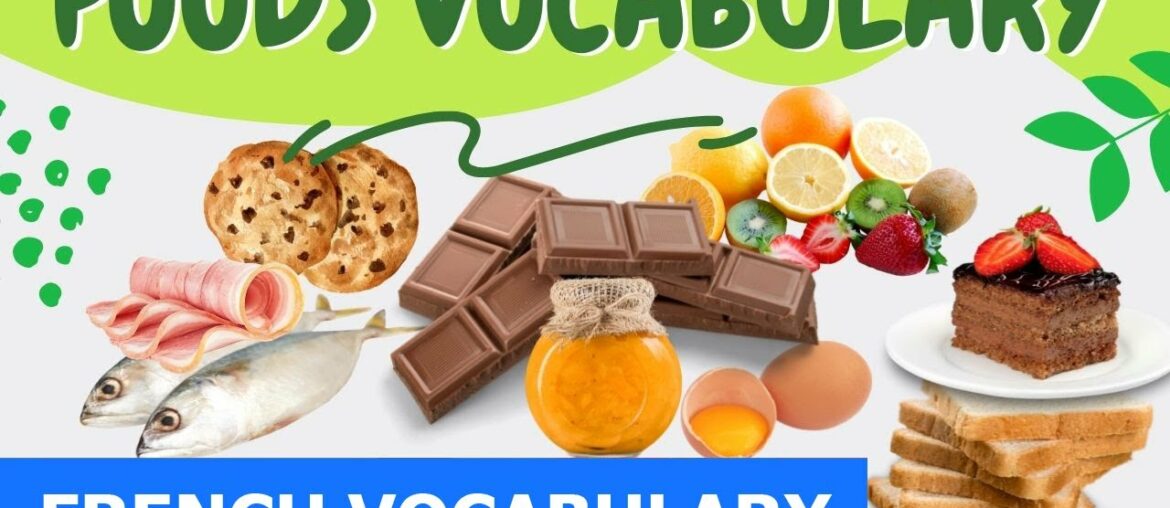 Food vocabulary in French – French vocabulary with pictures – Learn French with Tama #40 Food vocabulary in French - French vocabulary with pictures - Learn French with Tama #40