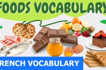 Food vocabulary in French - French vocabulary with pictures - Learn French with Tama #40