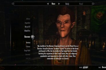 All of Gianna's Reactions To The Gourmet's Races (Skyrim)