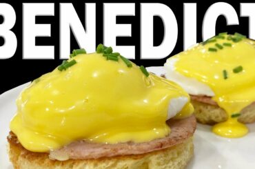 3 MINUTE HOLLANDAISE Eggs Benedict - Chef Jean-Pierre