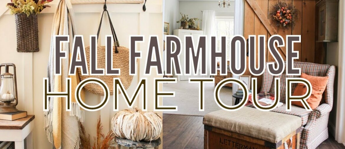 Fall Farmhouse Home Tour | Fall Decorating Ideas on a budget | Fall Home Inspiration 2021 Fall Farmhouse Home Tour | Fall Decorating Ideas on a budget | Fall Home Inspiration 2021