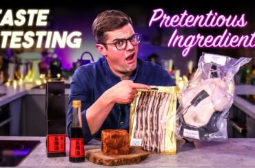 Chef and Normals Taste Test Pretentious Ingredients Vol.13 | SORTEDfood