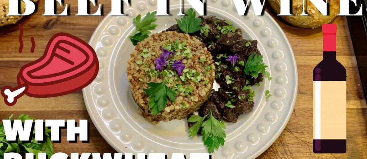 BEEF Bourguignon in WINE with MUSHROOMS. The BEST Beef Stew Recipe - French recipe you didn't cooked