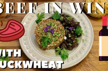 BEEF Bourguignon in WINE with MUSHROOMS. The BEST Beef Stew Recipe - French recipe you didn't cooked