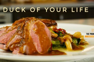 Pan Fried Duck Breast With Orange Sauce