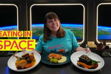 Eating in Outer Space at EPCOT's Space 220! [NEW RESTAURANT]