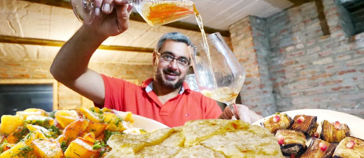 Classic GEORGIAN FOOD & WINERY TOUR in Ateni, Georgia