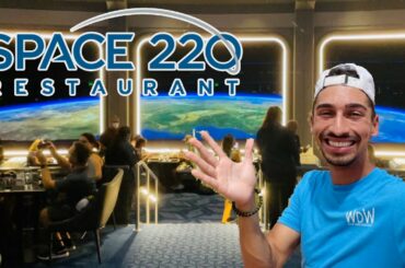 Epcot's SPACE 220 Restaurant | First Look Inside & OPENING DAY CRAZINESS!