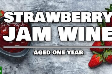 Strawberry Jam Wine One Year Tasting - SHOCKING results!