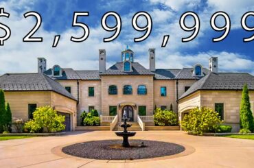 TOURING $2,599,999 "French Chateau" Mansion | This House Tours