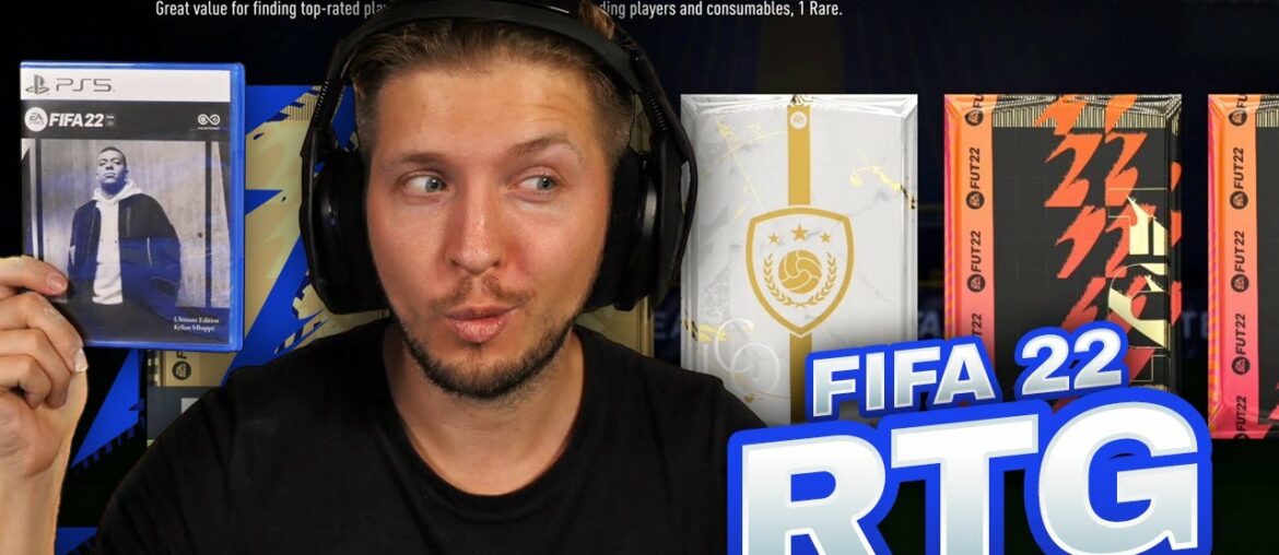 FIFA 22 IS HERE!!! (START OF MY RTG)
