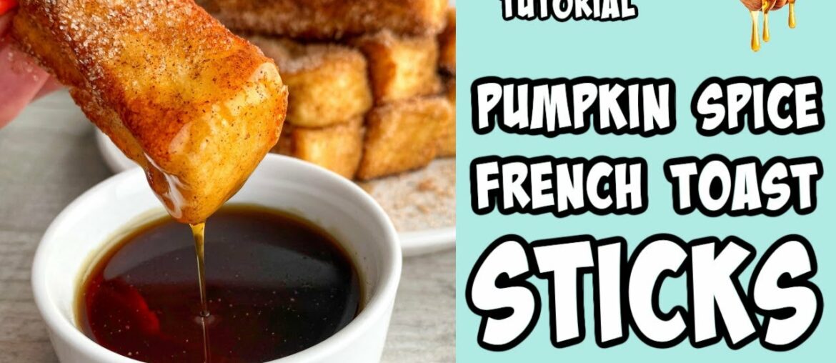 Pumpkin Spice French Toast Sticks! recipe tutorial #Shorts Pumpkin Spice French Toast Sticks! recipe tutorial #Shorts