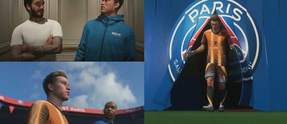FIFA 22 Intro Story! Meeting Thierry Henry and David Beckham! FIFA 22 Intro Story! Meeting Thierry Henry and David Beckham!