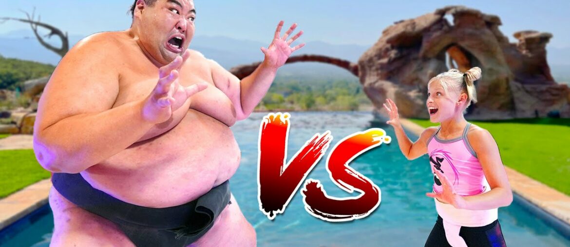We challenged a 600 Pound Sumo! Ninjas vs Sumo! We challenged a 600 Pound Sumo! Ninjas vs Sumo!