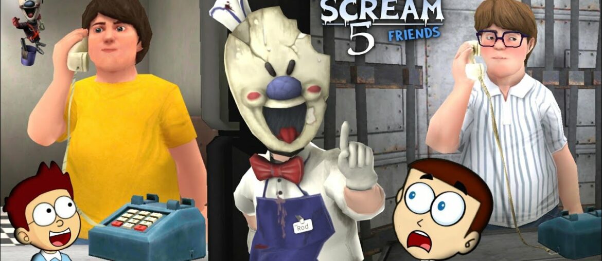 Ice Scream 5 Friends : Mike's Adventure | Shiva and Kanzo Gameplay