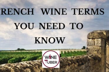 French Wine Terms Explained | Top  10 French Wine Terms