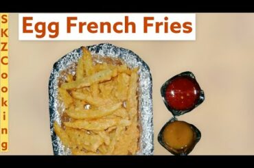 Recipe Egg French Fries by SKZ Cooking Channel egg french fries kasy banaty hain | urdu