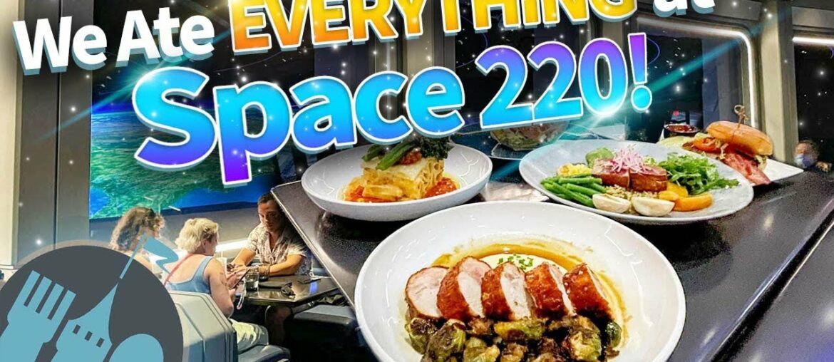 Eating EVERYTHING at Disney World’s NEW Space 220 Restaurant Eating EVERYTHING at Disney World’s NEW Space 220 Restaurant