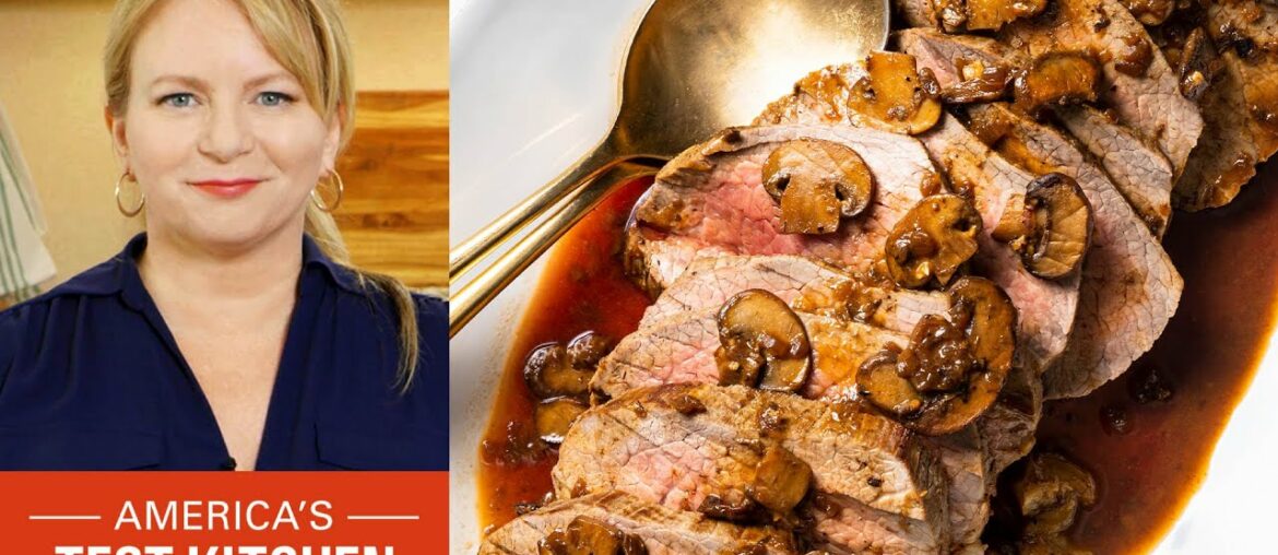 How to Make Beef en Cocotte with Mushroom Sauce and Swiss Chard and Kale Gratin