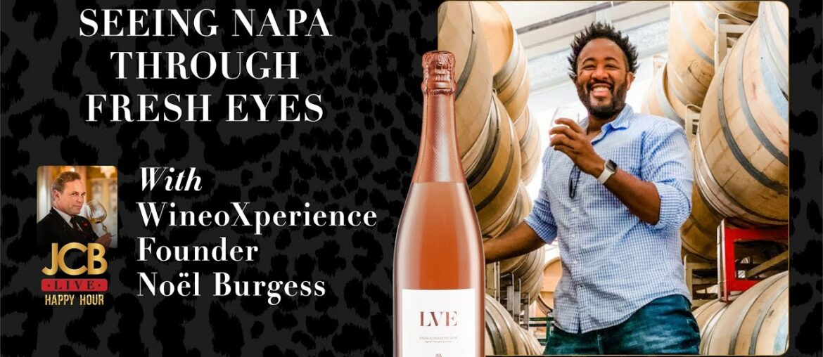 JCB LIVE with wine guide, Noel Burgess!
