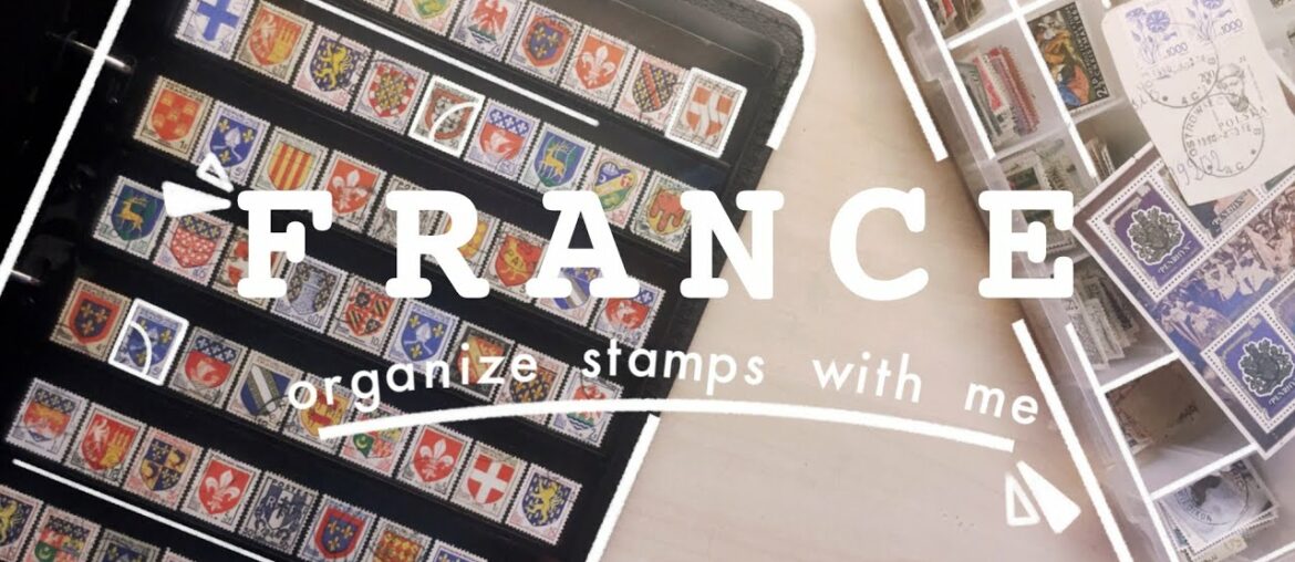 Reorganizing My Favorite French Stock Sheet | Organizing Stamps With Me Reorganizing My Favorite French Stock Sheet | Organizing Stamps With Me