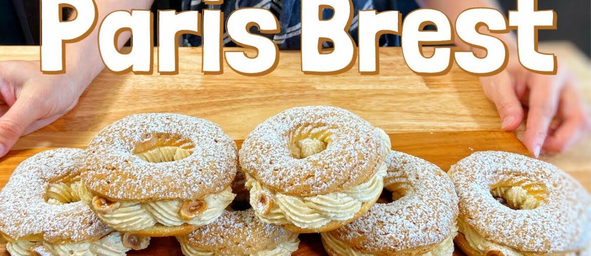 Paris Brest With Hazelnut Cream | Choux Pastry | My Classic French Recipes Paris Brest With Hazelnut Cream | Choux Pastry | My Classic French Recipes