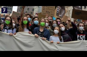Switzerland Citizens join Australia Protests and French Protests of sitting outside Restaurants