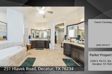 251 Hlavek Road, Decatur, TX 76234