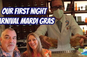 FIRST NIGHT ON THE CARNIVAL MARDI GRAS | DINNER, SHOWS, ALCHEMY BAR | GROUP CRUISE