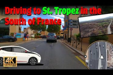 Driving to St. Tropez in South of France