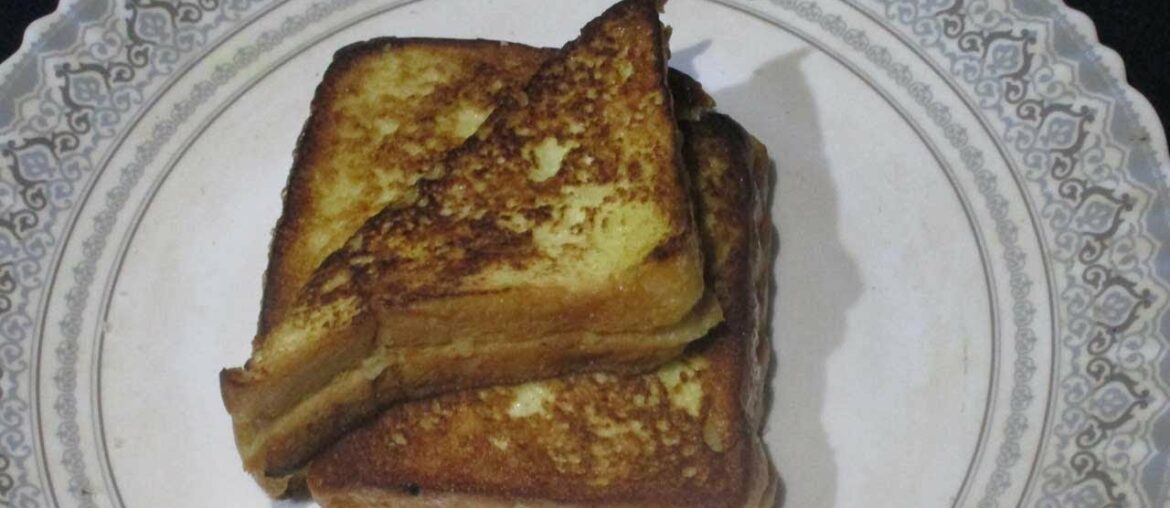 Mustard Chicken Potato French Toast Sandwich/Dinner Recipes/Snack Recipe/French Toast Recipe