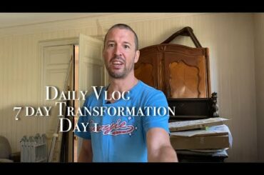 Daily Vlog: 7 Day Dining Room Transformation Challenge
