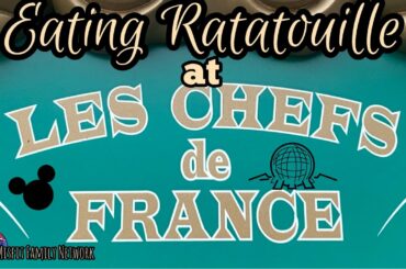 RATATOUILLE at CHEFS DE FRANCE Restaurant - French Pavilion's Fine Parisian Dining in EPCOT -  YUM!