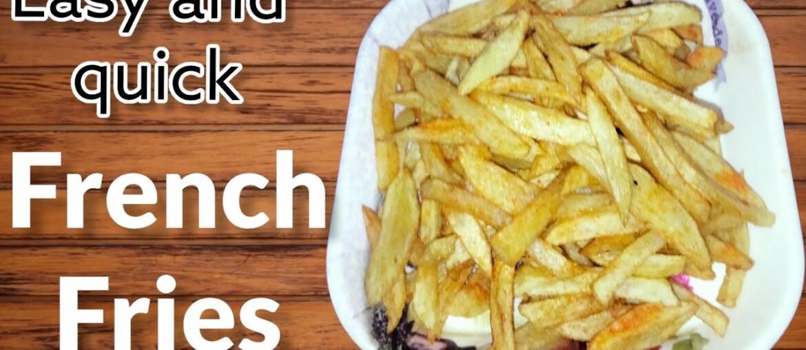 French Fries | How to make perfect french fries | Easy french fries recipe #frenchfries #Aaokhanepe