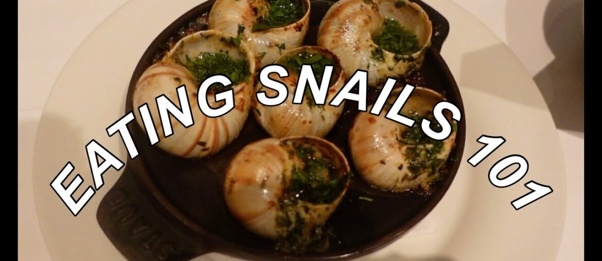 EATING SNAILS IN A FRENCH RESTAURANT IN DUBAI