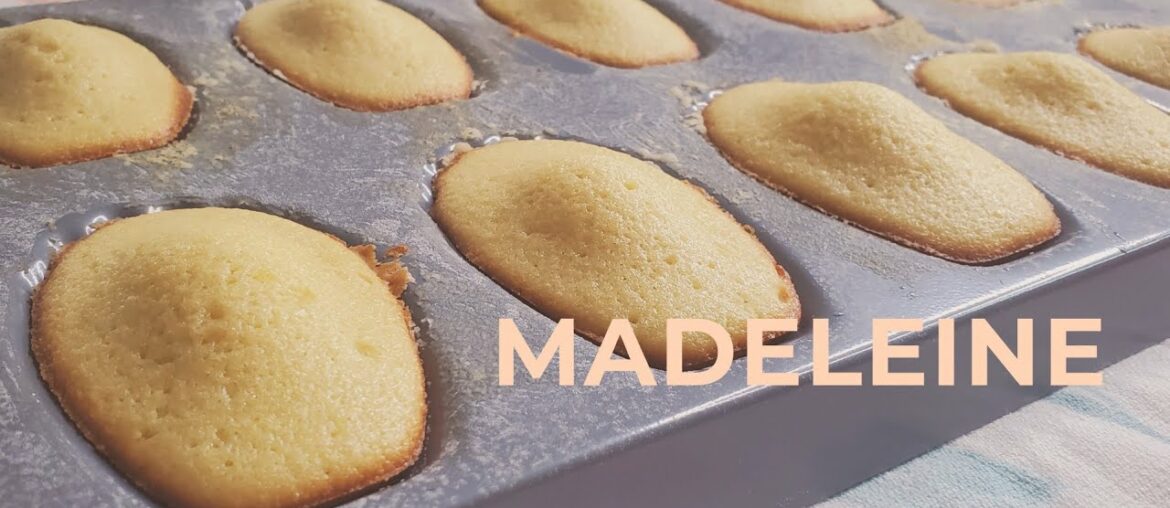 Madeleine recipe easy | French butter cakes