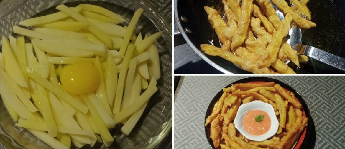 Crispy Egg French Fries Recipe | Easy Egg French Fries | Egg Snacks Recipe | Saiqa ka kitchen |