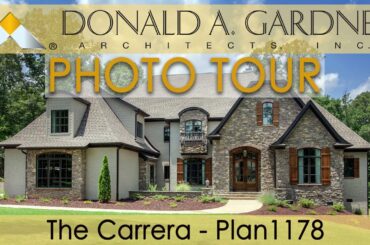 Elaborate French Country house plan with a five-bedroom floor plan | The Carrera