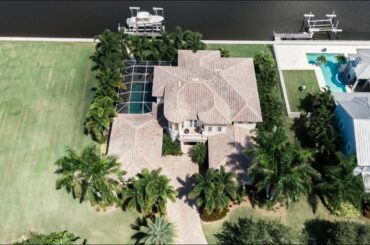 Luxurious Waterfront Home in Mirabay with Dock, 40klb Lift, Pool and Spa