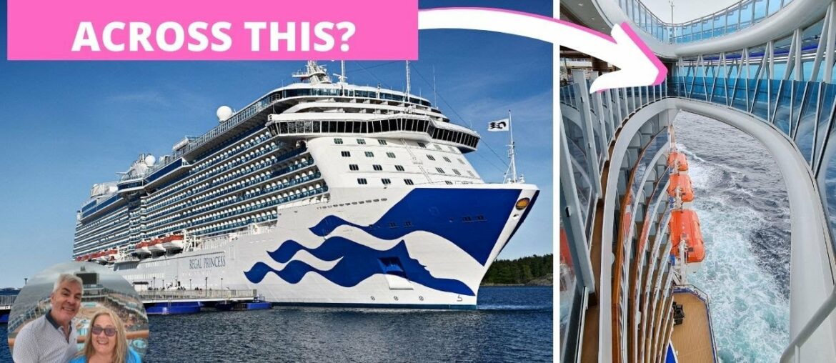 REGAL PRINCESS TOUR -  Pool decks, dining options, deck 5 and the dreaded Seawalk!
