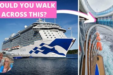 REGAL PRINCESS TOUR -  Pool decks, dining options, deck 5 and the dreaded Seawalk!