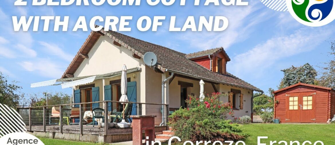 Property for sale in France – 2 bedroom house for sale with an acre on land in Correze Property for sale in France - 2 bedroom house for sale with an acre on land in Correze