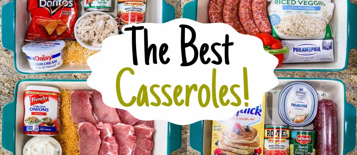 5 of the BEST EASY Casserole Recipes! | Julia Pacheco 5 of the BEST EASY Casserole Recipes! | Julia Pacheco