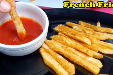 How to make Crispy French Fries at home just in one minute  video
