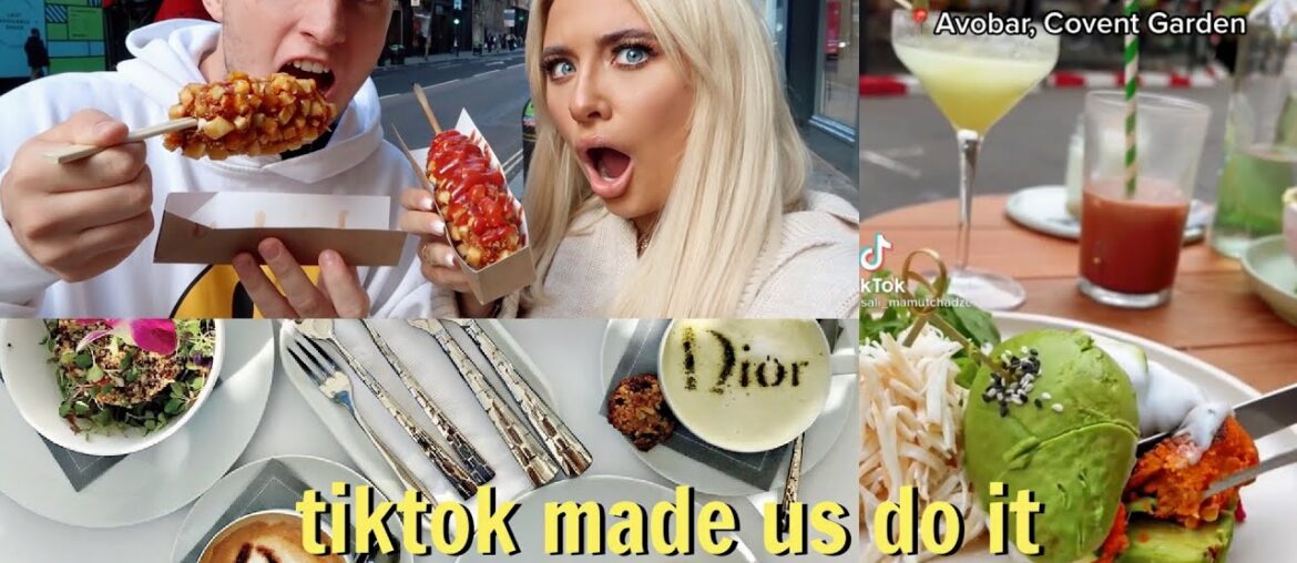 I went to London and ATE at the VIRAL TIKTOK restaurants!! I went to London and ATE at the VIRAL TIKTOK restaurants!!