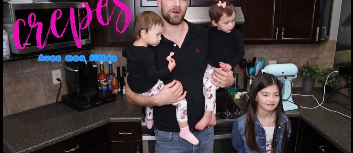 Making some French Food with the Kids - Studying French with food.
