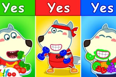 Yes Yes Stay Healthy - Wolfoo Said YES to EVERYTHING for 24 Hours Challenge for Kids| Wolfoo Channel