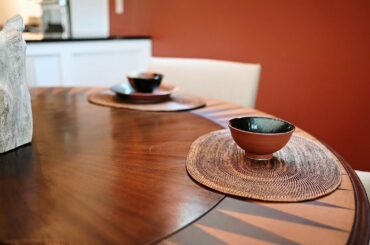 A Dining Room With a Touch of Romance by Margarita Bravo