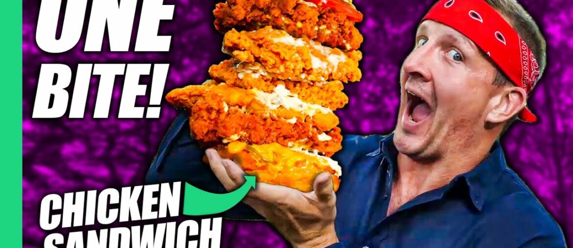 One Bite Challenge: Chicken Sandwich Edition!!!!